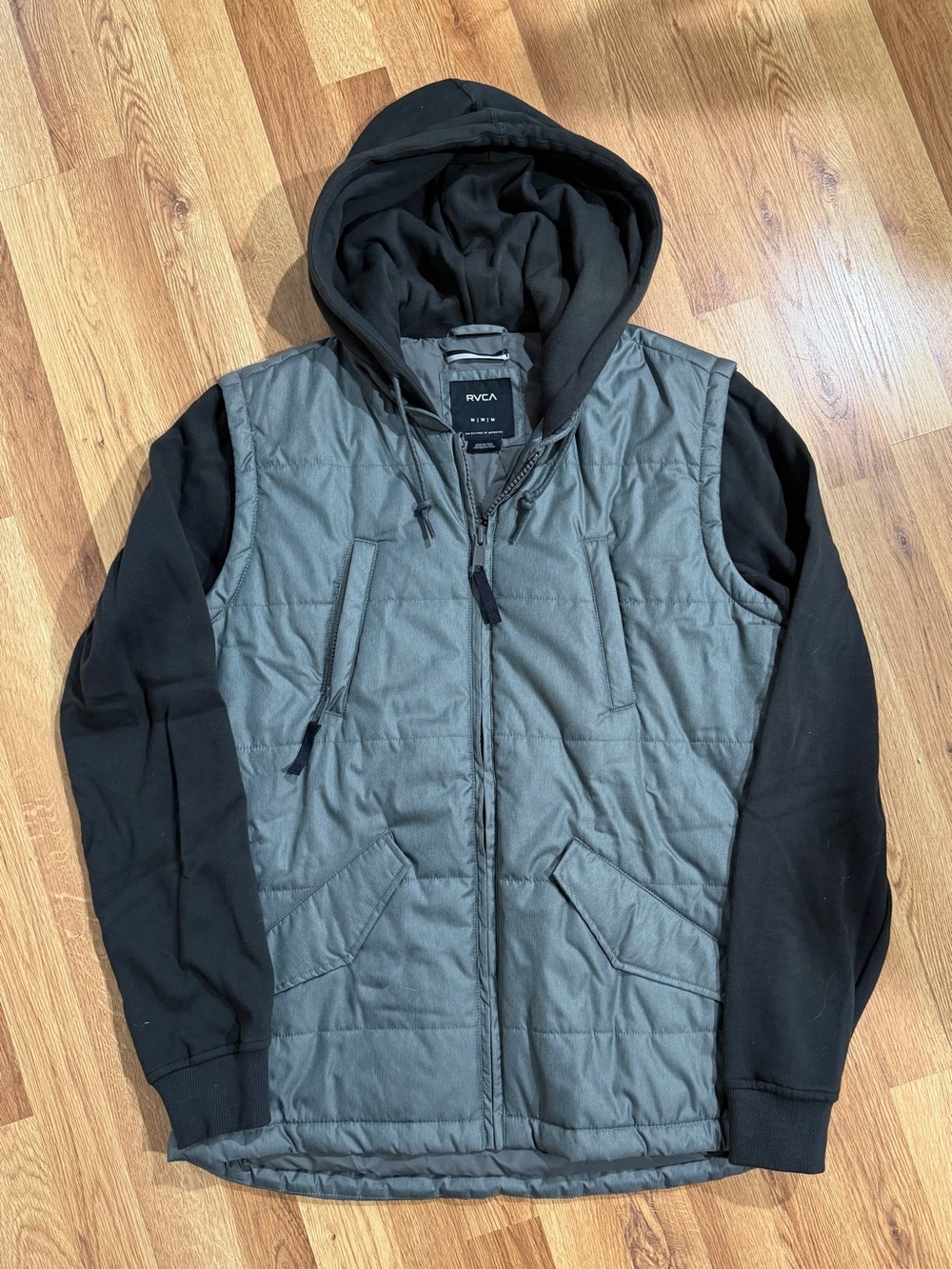 RVCA Gray Hybrid Jacket